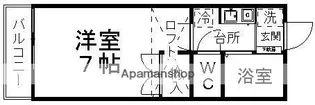 グレイス黒松【105号室】の間取り