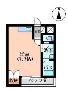 エクセルコート柏木【00102号室】の間取り