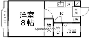 ロータリーハイム柏山【2階】の間取り