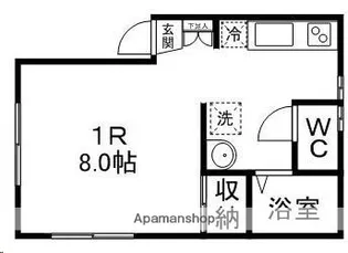 サンフィールドA【105号室】の間取り