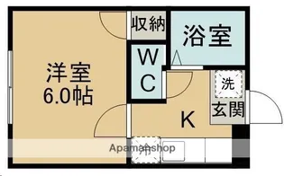 AZUR葉山【202号室】の間取り