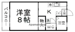 アップルトゥリー双葉ケ丘【202号室】の間取り