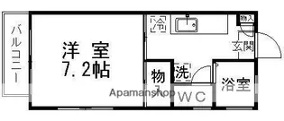 1Kの間取り画像