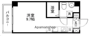 翔・北根【503号室】の間取り