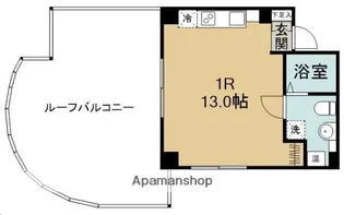翔・北根【501号室】の間取り