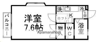パルヒルズ【101号室】の間取り