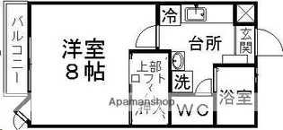 バーシティハウスKANO【2階】の間取り