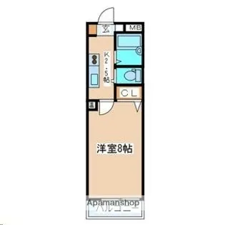 カーサグランデ5【3階】の間取り