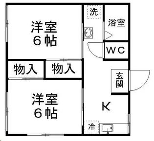 エスティハイツ【101号室】の間取り