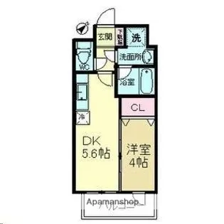 宮城県仙台市青葉区子平町【マンション】の間取り