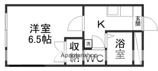 アイゼルハイネ南光台【102号室】の間取り