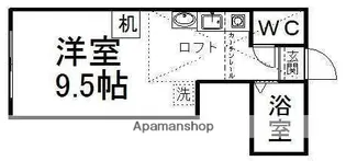 WALKERS HILL パレス【2階】の間取り