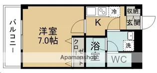 エルメリン【1階】の間取り