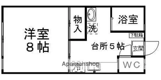 天神沢ハイツ【00G号室】の間取り