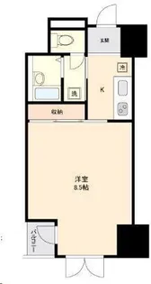 イーストン榴岡【7階】の間取り