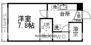 コンフォート桜【102号室】の間取り