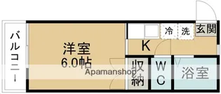 フォレストハイム【105号室】の間取り