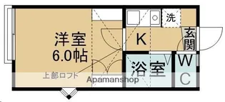 ピースフル青葉第1【206号室】の間取り