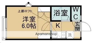 ピースフル青葉第1【201号室】の間取り