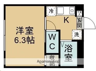 ドリームハイツ【102号室】の間取り