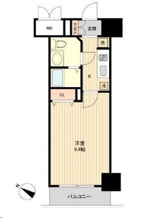 ノーブルプレイス北四番丁【4階】の間取り