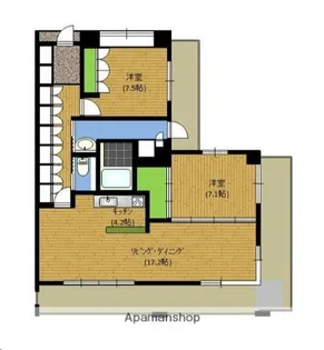 グランパレ泉【3階】の間取り