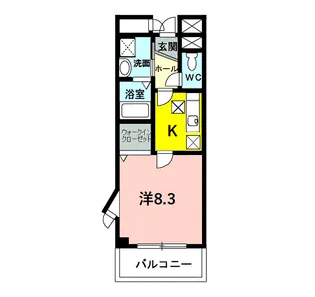エスト・コリーヌ【1階】の間取り