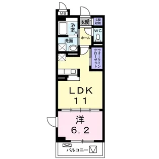 プロムナードⅣ【2階】の間取り