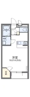 レオネクスト愛子観音【102号室】の間取り