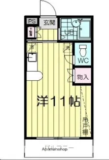 ロイヤルハイツ東八【112号室】の間取り