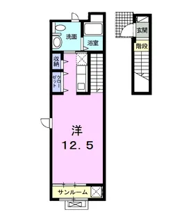 ベル フィオーレ【2階】の間取り