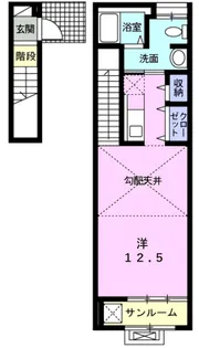 ベル フィオーレ【2階】の間取り