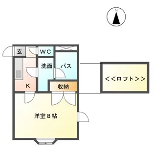 ファインシティーかすみ町【00101号室】の間取り