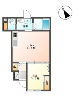 クラウン コート【1階】の間取り