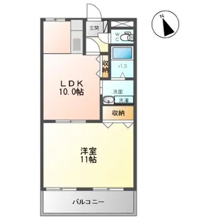 サンタプレイス高砂Ⅲ【1階】の間取り