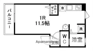 T’Sハウス高森【102号室】の間取り