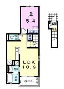 GREENLIFE【2階】の間取り