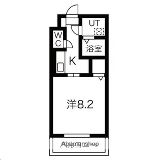 宮城県仙台市若林区南材木町【マンション】の間取り