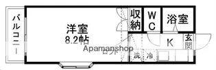 1Kの間取り画像