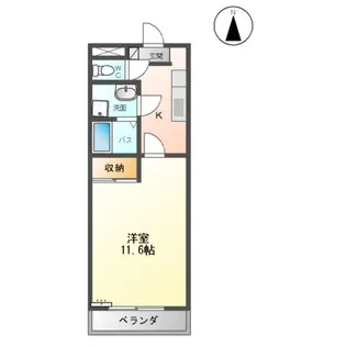 センチュリー東仙台【3階】の間取り