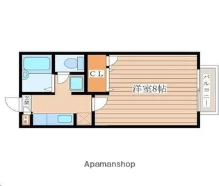 ハイマートK B棟【2階】の間取り