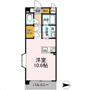 長町南クレスト【2階】の間取り