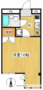 ハートコート柏木【2階】の間取り