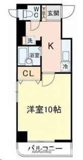 宮城県仙台市若林区南鍛冶町【マンション】の間取り