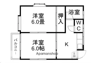 宮城県仙台市泉区八乙女中央4丁目【アパート】の間取り