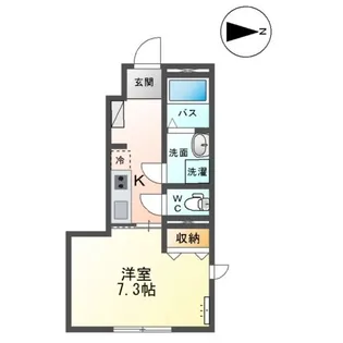 フィーロ貝ヶ森(FILO 貝ヶ森)【1階】の間取り