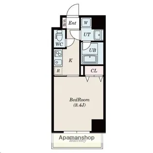 宮城県仙台市青葉区八幡2丁目【マンション】の間取り