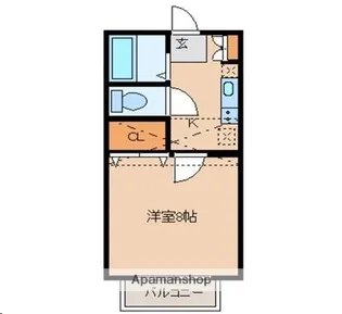 宮城県仙台市太白区富沢南2丁目【アパート】の間取り