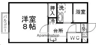 パセオホープ【102号室】の間取り