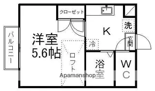 プルミエⅠ【202★号室】の間取り